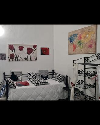 letto singolo ferro battuto
