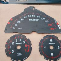 Tachimetro Smart 451 Brabus + contagiri e orologio