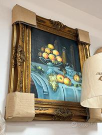 Quadro olio su tela - Negozio