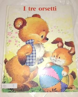 i tre orsetti- libro vintage 1989