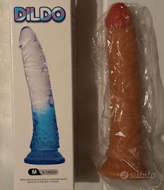Dildo realistico morbido 18cm 4cm diametro