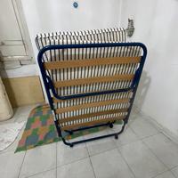 Brandina pieghevole con materasso