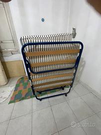 Brandina pieghevole con materasso