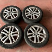 Gomme + Cerchi 205/55/16 golf 6 golf6 Highline.