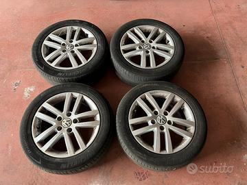 Gomme + Cerchi 205/55/16 golf 6 golf6 Highline.