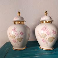 Coppia vasi porcellana