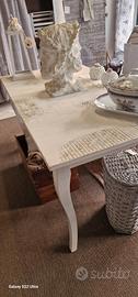 tavolo shabby musica