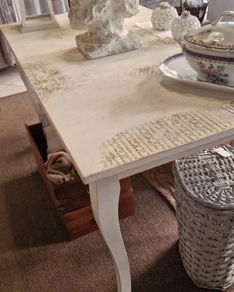 tavolo shabby musica