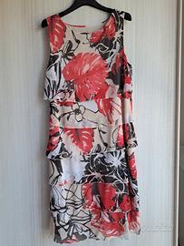 Abito elegante a balze 
