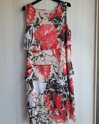 Abito elegante a balze 