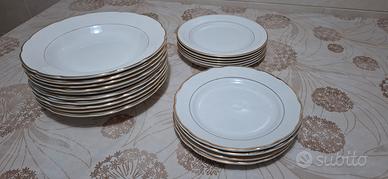 Piatti vintage in ceramica laccata