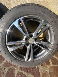 Cerchi in lega leggera MAK con pneumatico Michelin