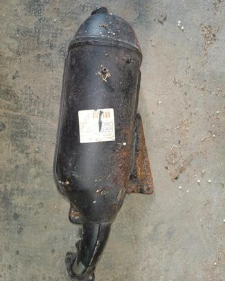 Marmitta Gilera Runner 125/180 2t Piaggio Hexagon 
