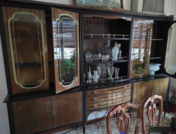 CREDENZA VINTAGE IN LEGNO LACCATO