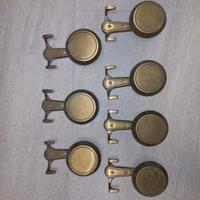 appendi abiti  ottone 7pezzi
