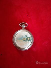 orologio da taschino con segni di usura