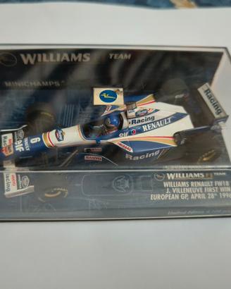 Williams-Renault FW18 J.Villeneuve Minichamps 1/43