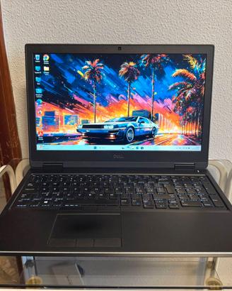 WORKSTATION DELL PRECISION I7 24GB SSD512GB GPU4GB