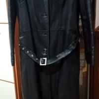 cappotto in pelle