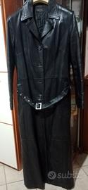 cappotto in pelle