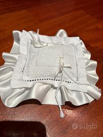 Cuscino portafedi - articoli sposa