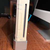 nintendo wii bianca + wiimote + nunchuk