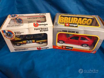 modelli burago lotto ford escort 