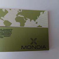 Libretto garanzia internazionale Mondia