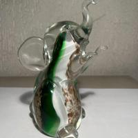 Elefante in vetro di murano da collezione