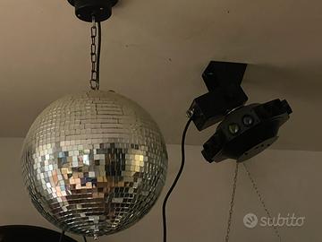 Palla e luce discoteca