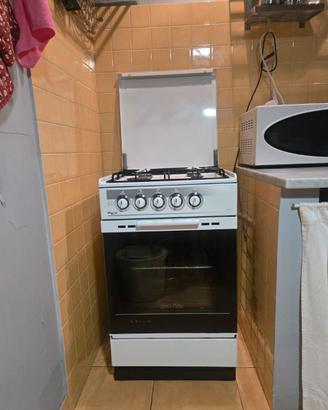 Cucina a gas Rex con forno e 4 fuochi