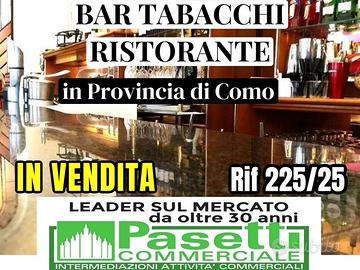 BAR TABACCHI RISTORANTE in prov. di Como