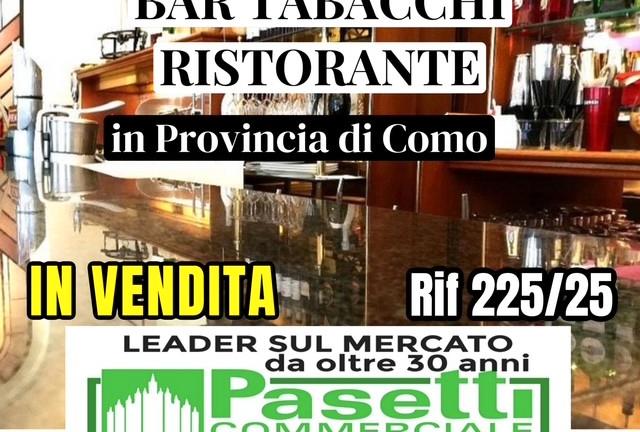 BAR TABACCHI RISTORANTE in prov. di Como