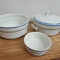 Servizio piatti caffè Ginori da 12 Coperti 