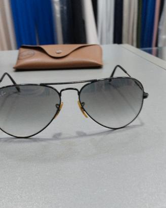 a1204  Ray ban rb3025 nero lenti fume' tg55 aviat