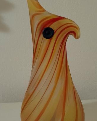 Vaso artistico in vetro