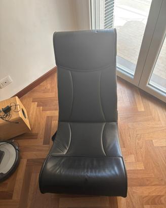 Sedia da gaming a dondolo rocker (casse  integrate