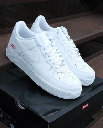Supreme x Nike Air Force 1 Bianco/40