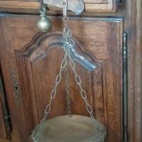 Vecchia stadera in ottone 