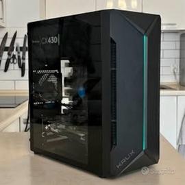 PC Fisso Pc Gaming Quadcore i5 SSD 256 Win11