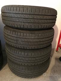 Pneumatici estivi su cerchi in ferro
