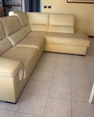 Divano in pelle