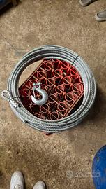 Corda acciaio verricello ø10