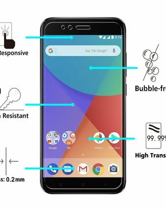 Pellicola vetro temperato Xiaomi A1