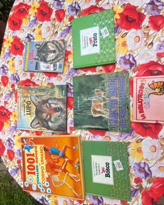 Lotto 7 Libri Ragazzi Scienza e Natura: Animali, B