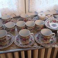 Servizio vintage da 12 tazzine da caffè 