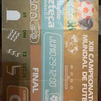 Biglietti FINALE e SEMIFINALE MEXICO 86