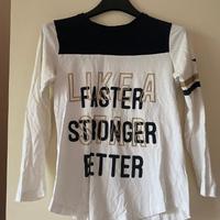 MAGLIETTA MANICHE LUNGHE BAMBINA 10 ANNI MARCA MEC