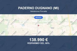 Immobile in asta di 360 m² a Paderno Dugnano
