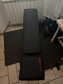 Panca bench900 + manibri,dischi e bilanciere